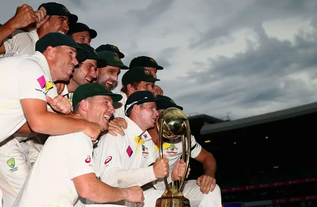 பார்டர் - கவாஸ்கர் கோப்பை வரலாறு, ஆஸ்திரேலியா