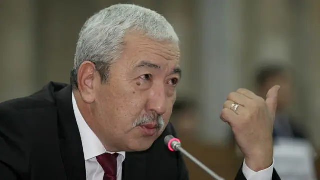 "Өнүгүү-Прогресс" фракциясынын өкүлү Исхак Масалиев