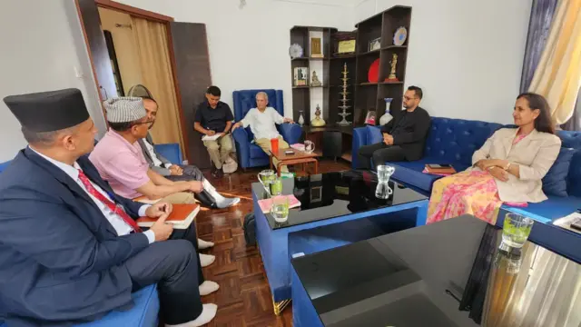 भट्टराईसँग कार्यदलको छलफल