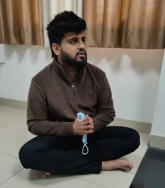 अभियुक्त मंगेश अरोड़ा पुलिस गिरफ्त में