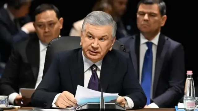Ўзбекистон президенти Шавкат Мирзиёев
