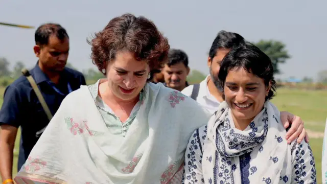 ਪ੍ਰਿਅੰਕਾ ਗਾਂਧੀ ਅਤੇ ਵਿਨੇਸ਼ ਫੋਗਾਟ