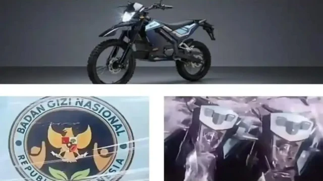 Video yang menunjukkan ratusan unit sepeda motor listrik berstiker BGN viral di berbagai platform media sosial beberapa hari terakhir.
