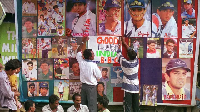 ১৯৯৯ বিশ্বকাপের সময় কলকাতায় ভারতের ক্রিকেট তারকাদের বন্দনা