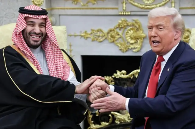 محمد بن سلمان و دونالد ترامپ