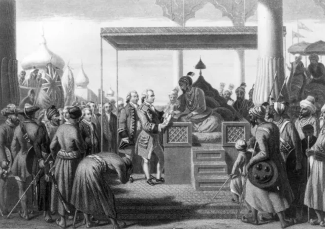 ਮੀਰ ਜਾਫਰ ਦੇ ਦਰਬਾਰ ਵਿੱਚ ਕਲਾਈਵ