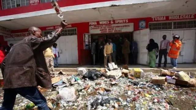 Msako wa pombe haramu umefanyika katika taifa jirani la Kenya katika siku za hivi karibuni