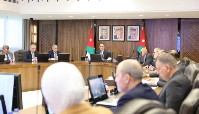اجتماع لمجلس الوزراء في الأردن.
