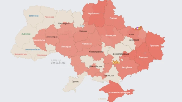 мапа повтіряних тривог 