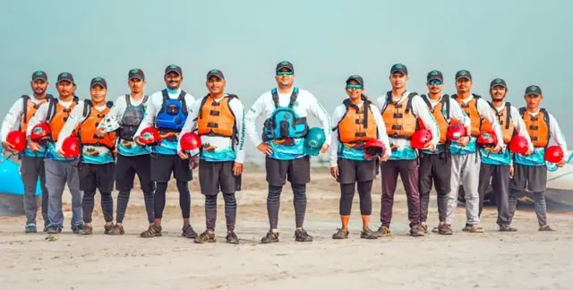 మేజర్ కవిత, అడ్వెంచర్ స్పోర్ట్స్, రాఫ్టింగ్