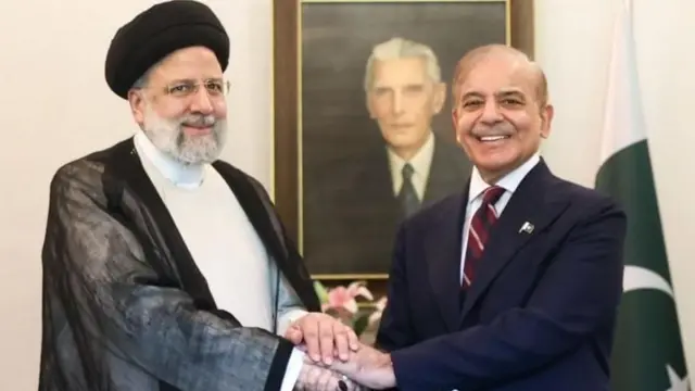  ரைசி மற்றும் ஷாபாஸ் ஷெரீப் 