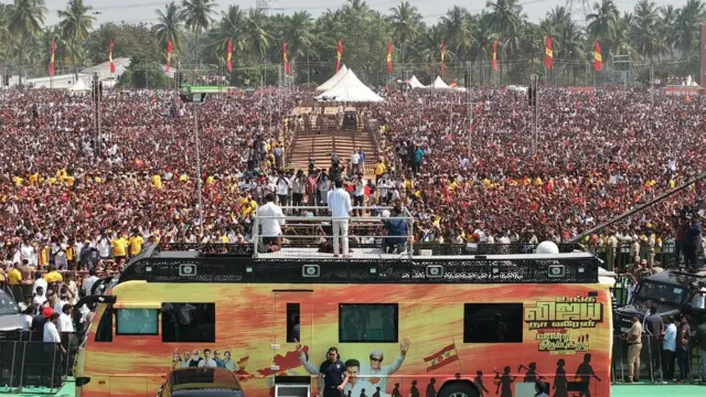 ஈரோடு தவெக பொதுக்கூட்ட பாதுகாப்பு ஏற்பாடுகள் எப்படி இருந்தன? பிபிசி கள நிலவரம்