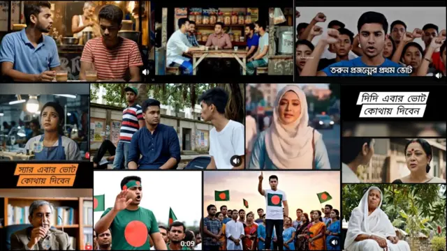 এআই দিয়ে বানানো ৭০টি ভিডিও বিশ্লেষণ করেছে গবেষণা প্রতিষ্ঠান ডিসমিসল্যাব