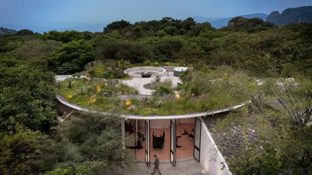 سطح أحد المباني في المكسيك