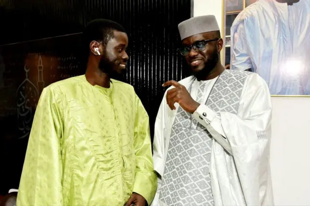 Bassirou Diomaye Faye et Malick Ndiaye