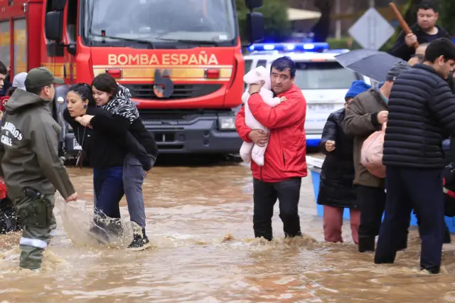 Inundaciones en Chile