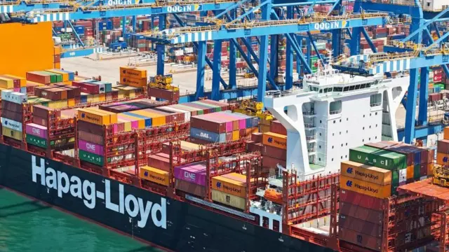 Un cargo de Hapag-Lloyd