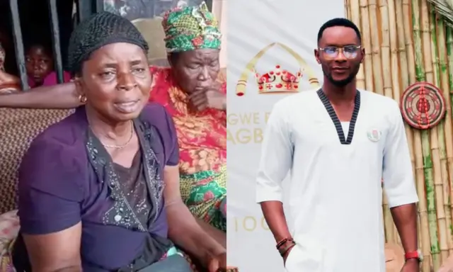 Nwaanyị a gbagburu nwa ya