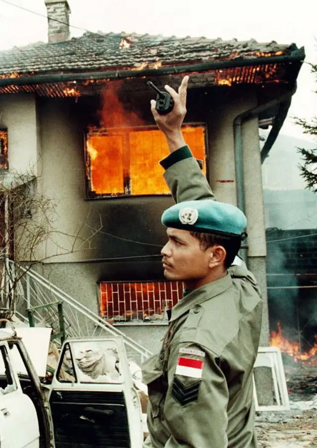 Tentara Indonesia di Bosnia, Serbia