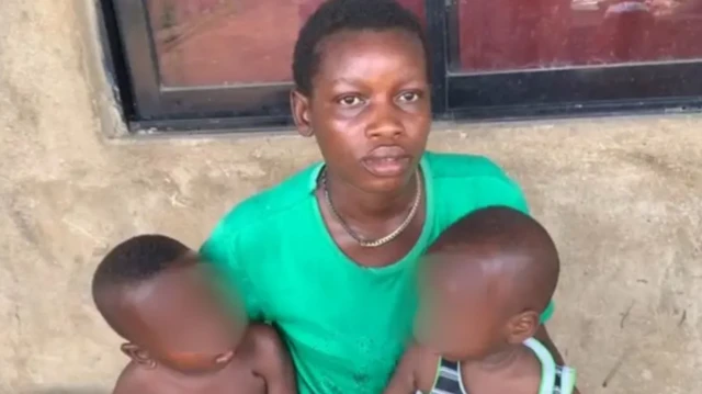 Aworan obinrin ti wọn pa ọkọ rẹ