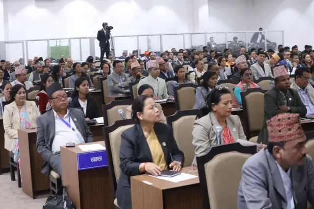 प्रतिनिधिसभा बैठकमा सांसदहरू