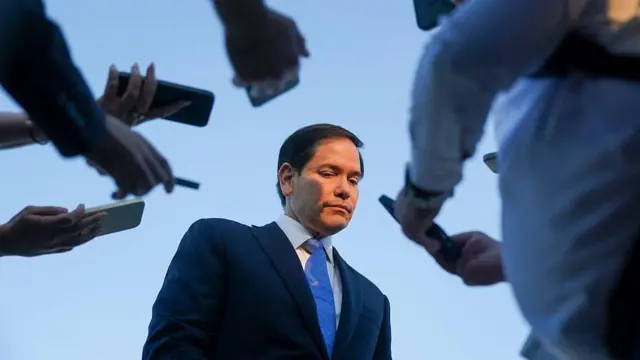 O secretário de Estado americano Marco Rubio.