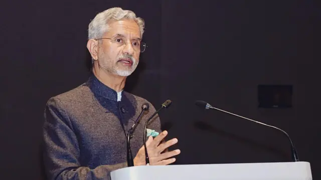 भारत के विदेश मंत्री एस जयशंकर 