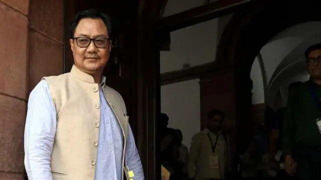 अल्पसंख्यक मामलों के केंद्रीय मंत्री किरेन रिजिजू