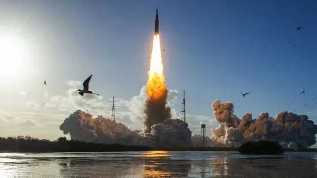 Запуск космічної ракети