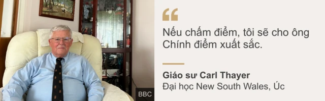 Nhận xét của giáo sư Thayer về Thủ tướng Phạm Minh Chính 