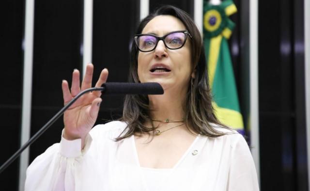 Rosangela Moro discursa na Câmara