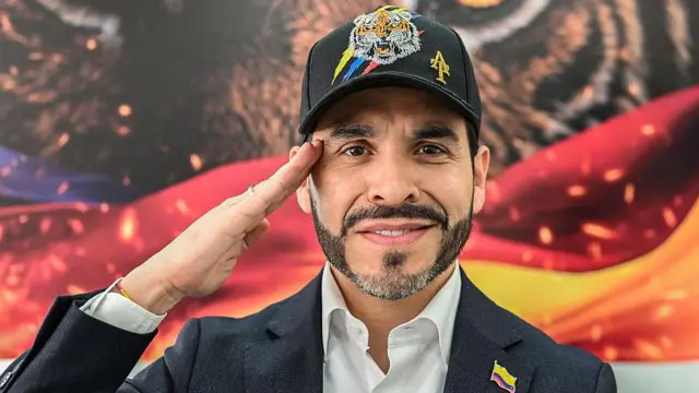 De la Espriella, poco después de ofrecer una entrevista en Colombia.