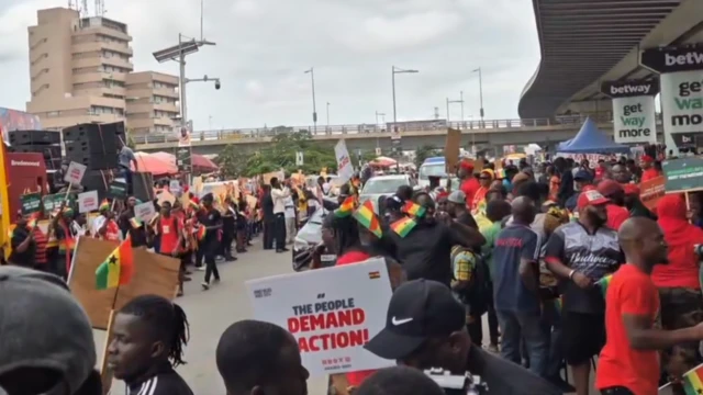 Thousands protest delayed anti-gay bill in Ghana