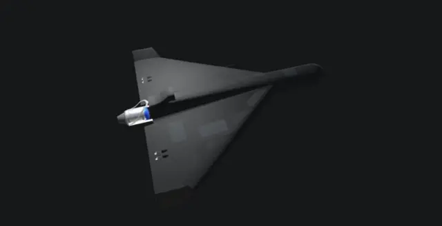 Сүрөттө: "Герань-3" деп аталган биринчи реактивдүү версия чакан турбореактивдүү кыймылдаткычка ээ жана саатына 350 км чейин ылдамдыкта учат.