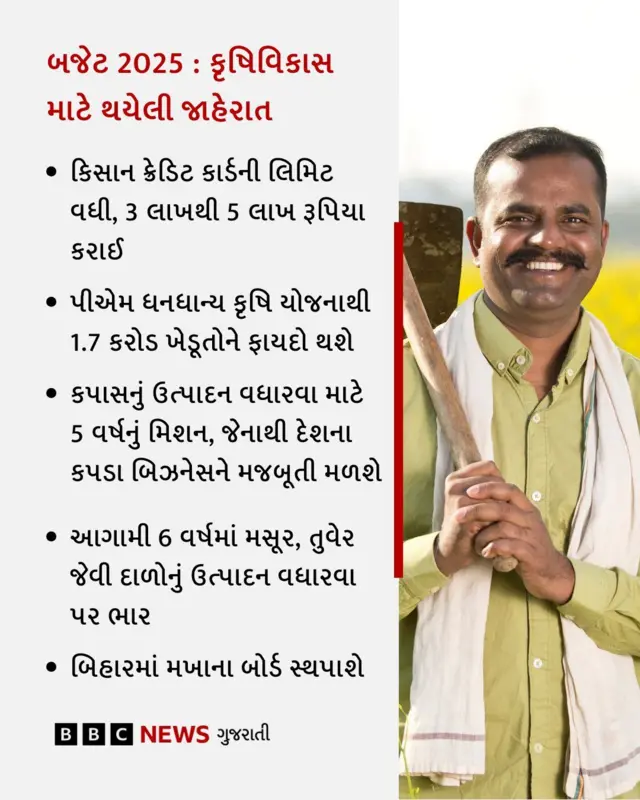 બીબીસી ગુજરાતી, બજેટ 2025-26, ભારતનું કેન્દ્રીય બજેટ, નિર્મલા સીતારમણ, ભારત સરકાર, બજેટ