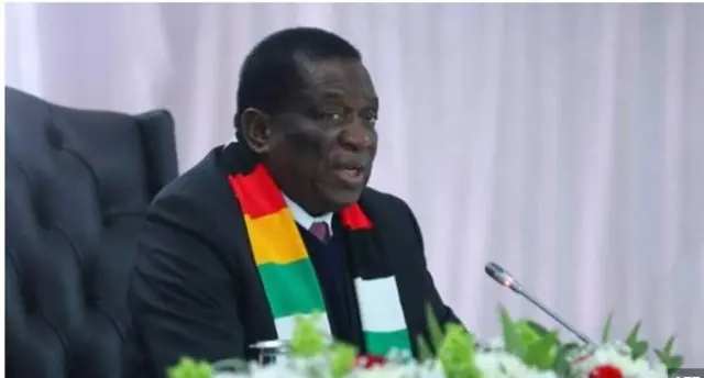 Aworan Aarẹ orilẹede Zimbabwe, Emmerson Mnangagwa 