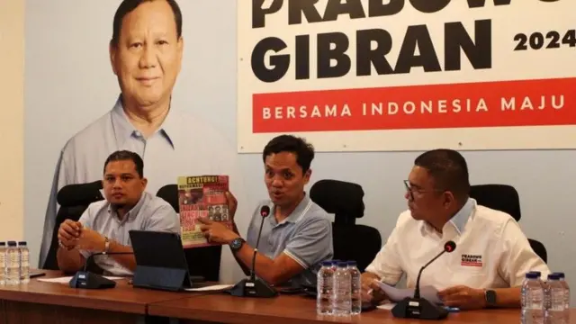 Wakil Ketua TKN Habiburochman menilai substansi dari Koran Achtung sebagai bentuk "fitnah" terhadap Prabowo