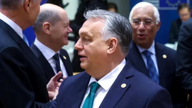 Орбан на саммите 1 февраля 2024 года