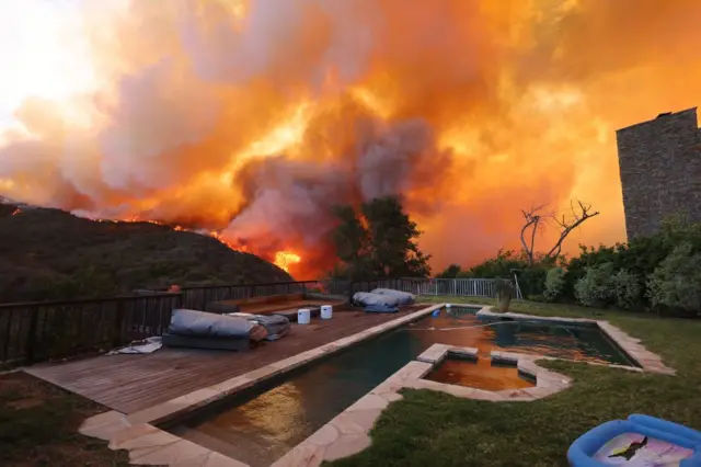 incendios en Los Ángeles