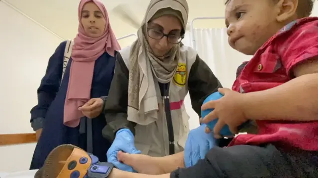 يقول الأطباء إن الحالات المرضية التي يتعاملون معها الآن لم يكن لها وجود قبل الحرب