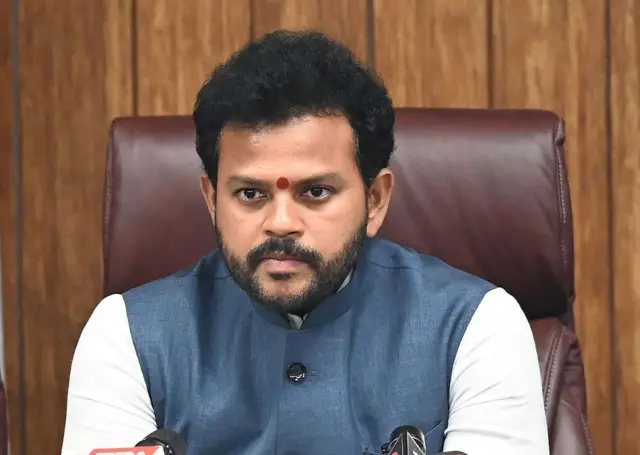 केंद्रीय नागरिक उड्डयन मंत्री राम मोहन नायडू 