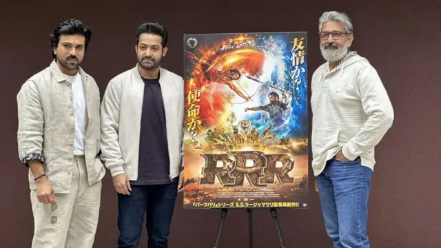 రామ్‌చరణ్ తేజ్, ఎన్టీఆర్, రాజమౌళి