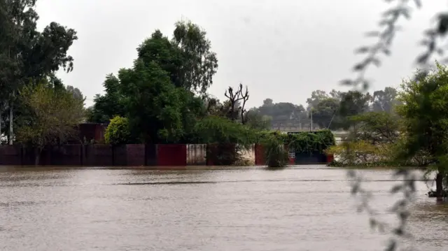 சட்லஜ் நதியின் பாகிஸ்தான் பகுதியில் 2023-ஆம் ஆண்டு ஏற்பட்ட வெள்ளப்பெருக்கு 