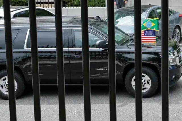 Carro oficial do presidente brasileiro nos EUA
