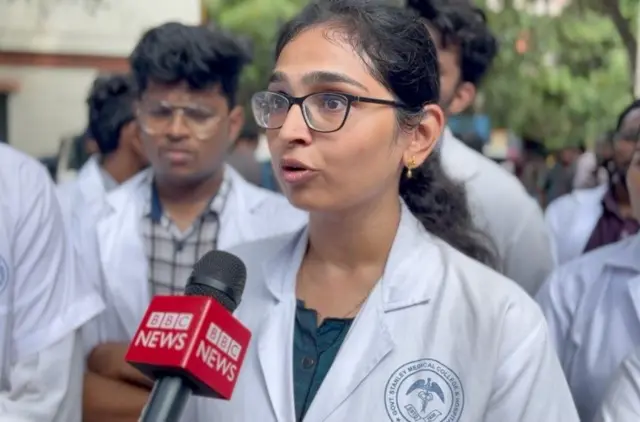 சென்னையில் மருத்துவ மாணவர்கள் போராட்டம் 