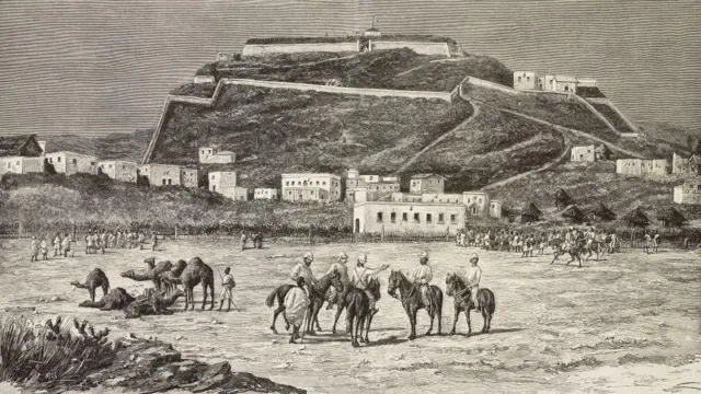 ፎርቶ ከረን 1889፡ ስእሊ ብካይሮሊ ከምኡ’ውን ብክሌቶ ብሬና ብኢድ ዝተሳእለ