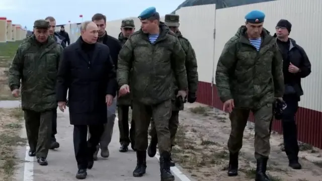 Putin iyo ciidanka