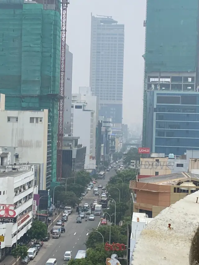Colombo air quality low