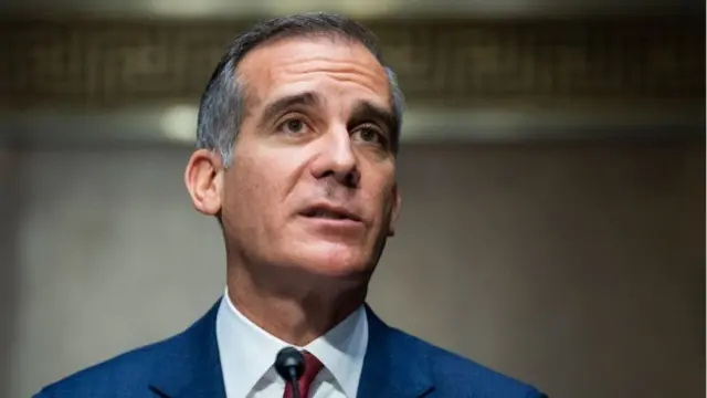 লস অ্যাঞ্জেলসের প্রাক্তন মেয়র এরিক গার্সেটি