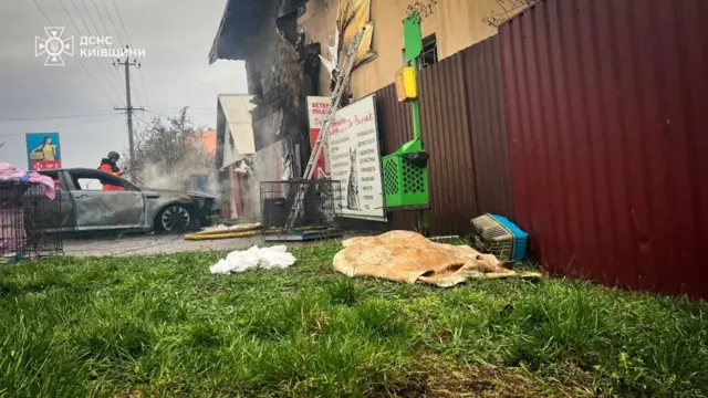 Наслідки обстрілу в Чабанах